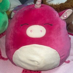 Pink Unicorn Plush Toy